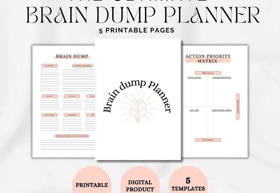 Brain Dump Planner