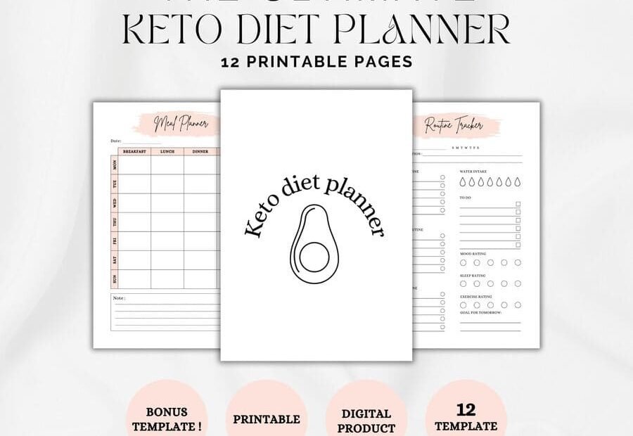 Printable Keto Diet Planner