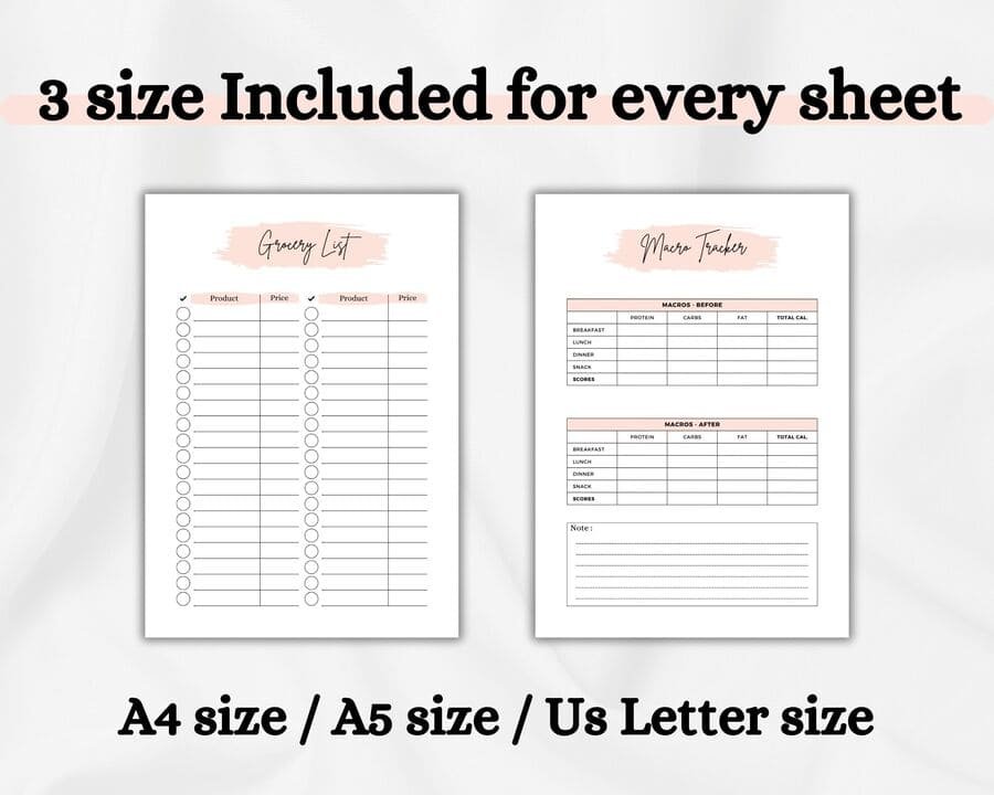 Printable Keto Diet Planner