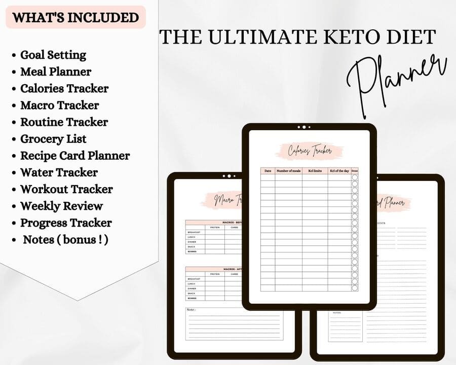 Printable Keto Diet Planner