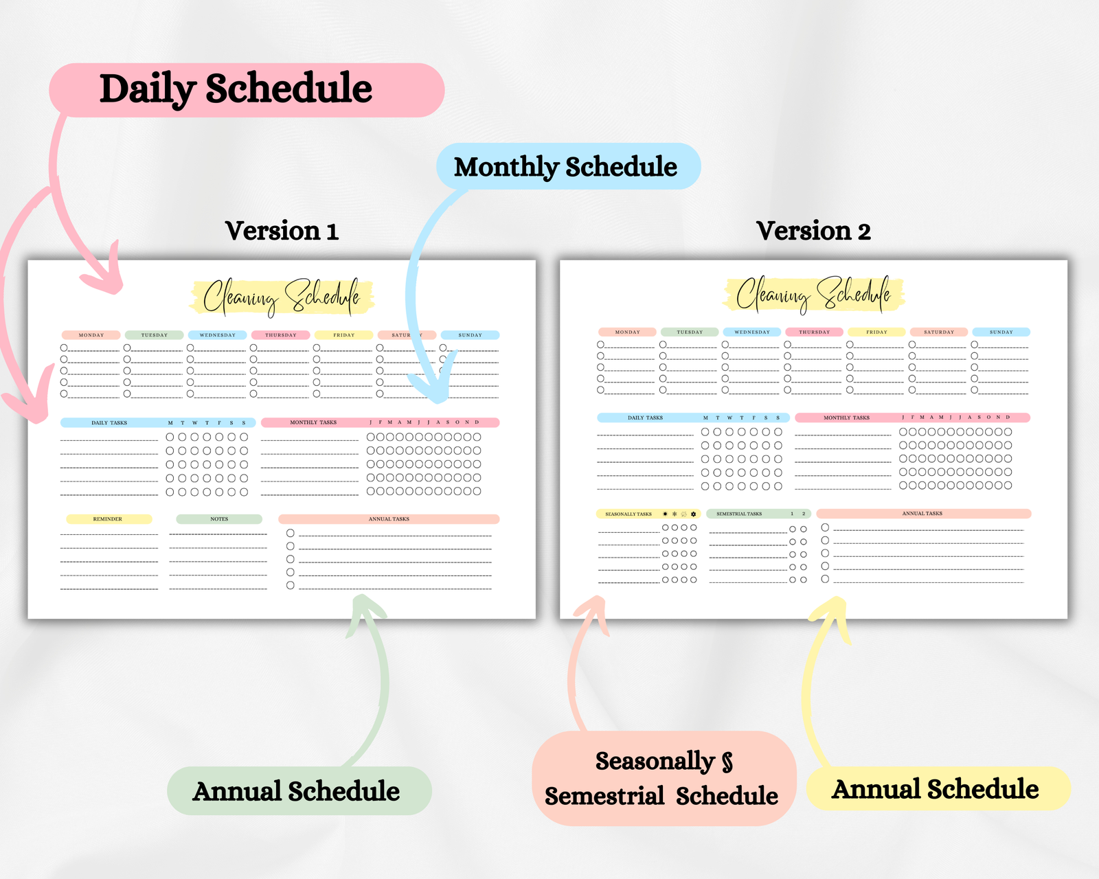 Cleaning Schedule