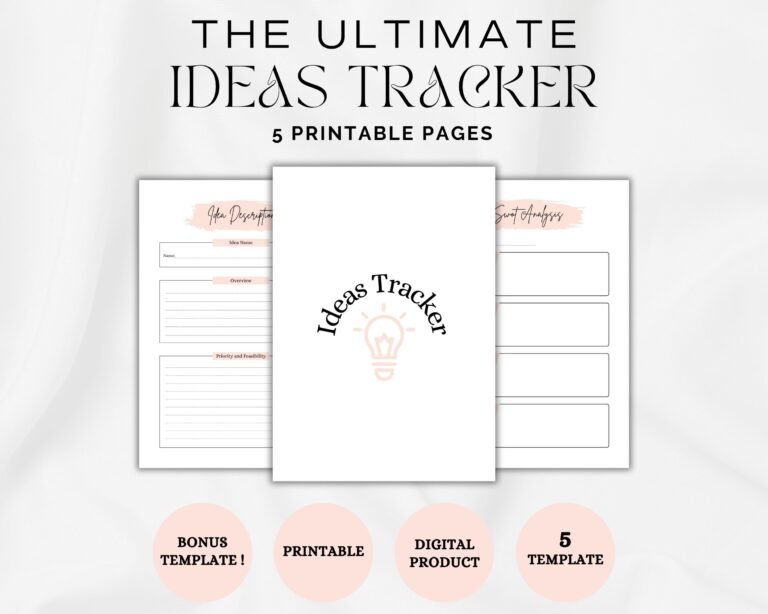 Ideas Tracker