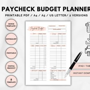 Paycheck Budget Planner
